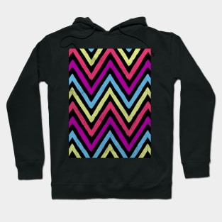 Native Neon Stripes Hoodie